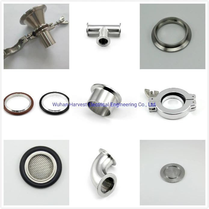 Kf 304 316L Stainless Steel Kf Vacuum Component Tubulated Conical Reducing