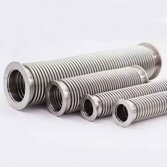 Componentes de acessórios para tubos de conexão de fole de vácuo