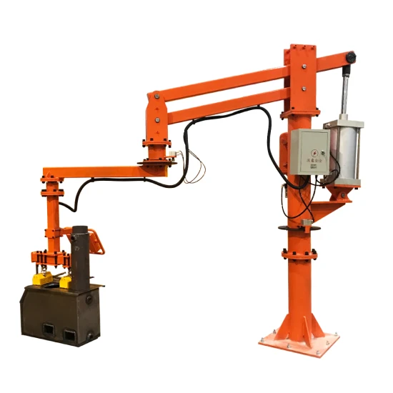 Bloco manipulador industrial de 100kg, braço manipulador com sucção magnética, equipamento de manuseio de materiais, elevador de aço